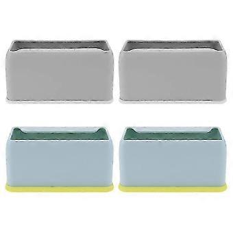 4 stk kattesand scoop oppbevaringsholder plastboks gjenbrukbar søppelspade arrangør