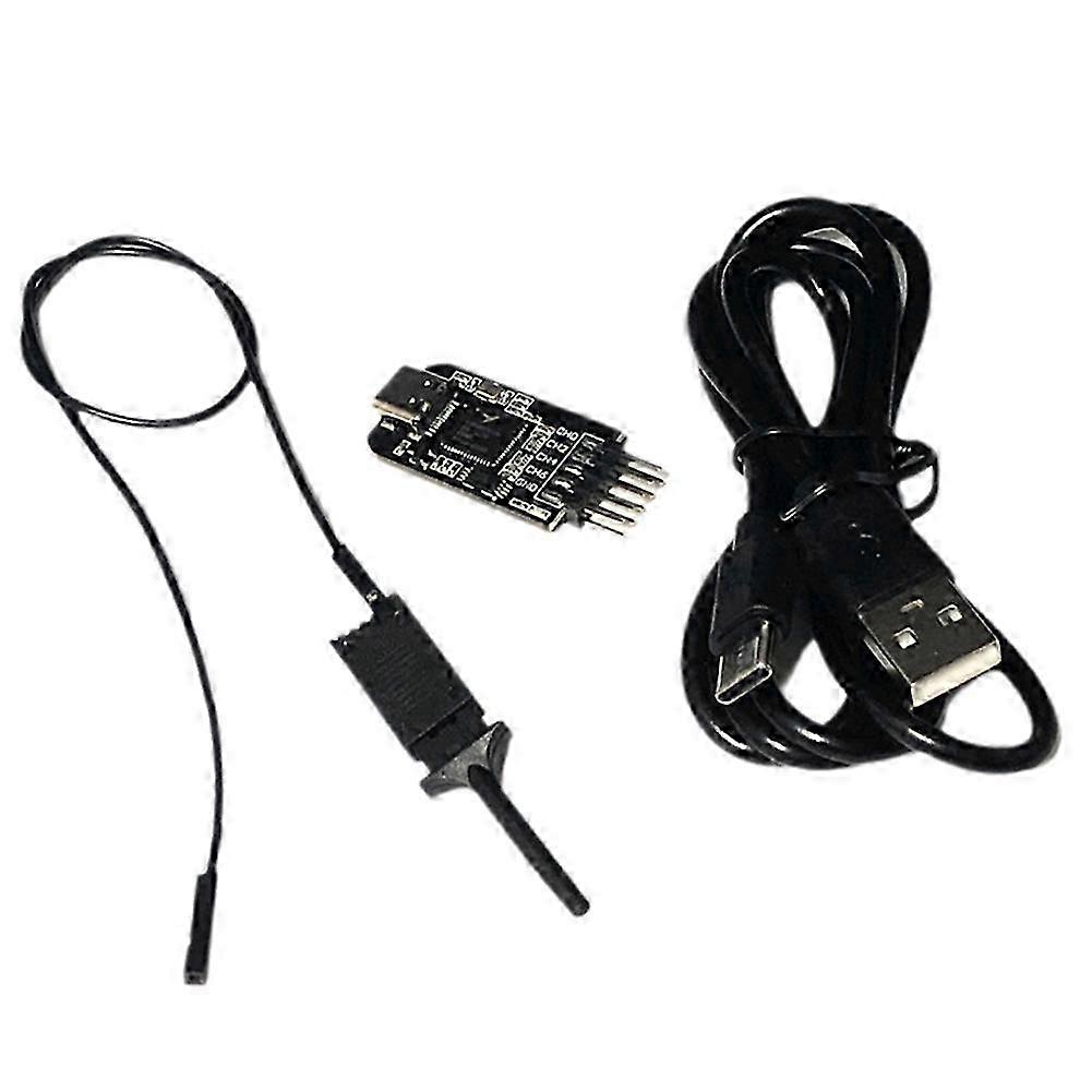 NanoDLA Logic Analyzer Kit TYPE-C SCM ARM FPGA Debugging Protocol Analyzer 24MHz SampleRate 8CH Ope
