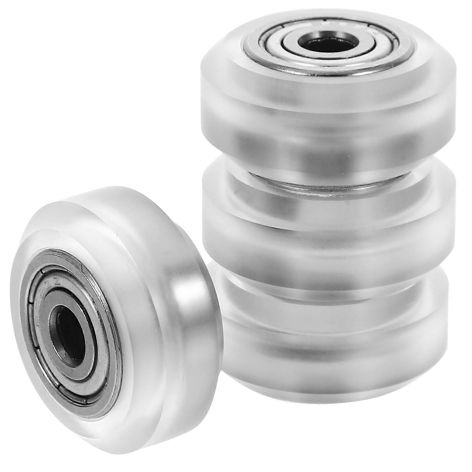 4pcs Printer Wheels Printer POM Pulley Wheels Printer Linear Bearing Wheels 3D Printer Accessories