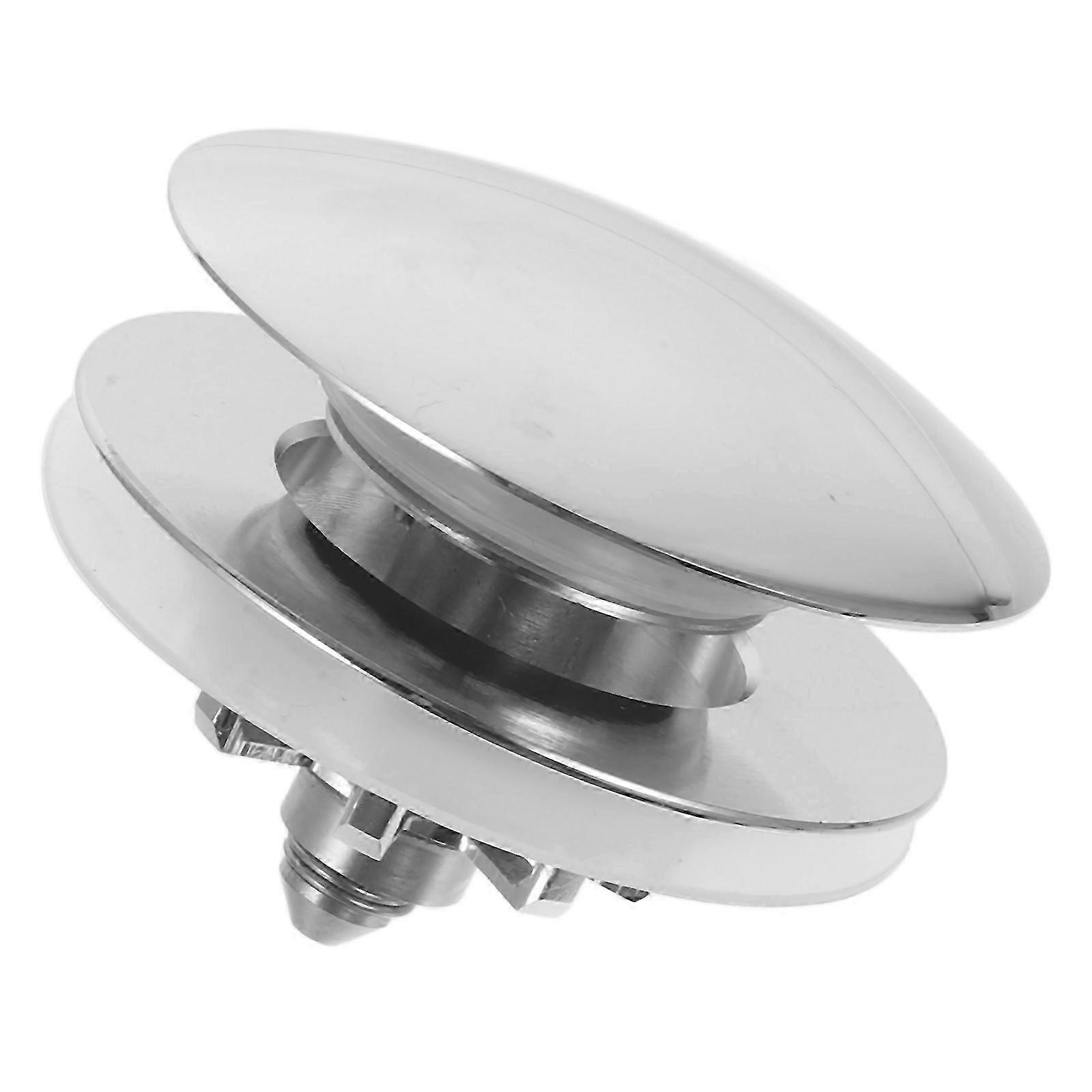 Bathroom Sink Stopper Push Type Bath Basin Drain Plug Replacement Copper