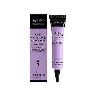 Zephoco Light Makeup Tone concealer (Purple Tone) Natural Fit Refreshing Moisture Daily concealer
