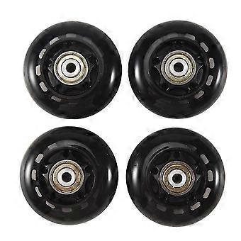 4Pcs Roller Skates Rubber Wheels Anti-Skid Mute Wear-Resistant Roller Skates Roller Skate Accessorie