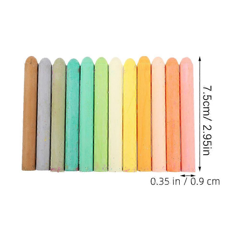 Assorted Color Water Soluble Chalks Multifunctional Chalks 48Pcs Pack