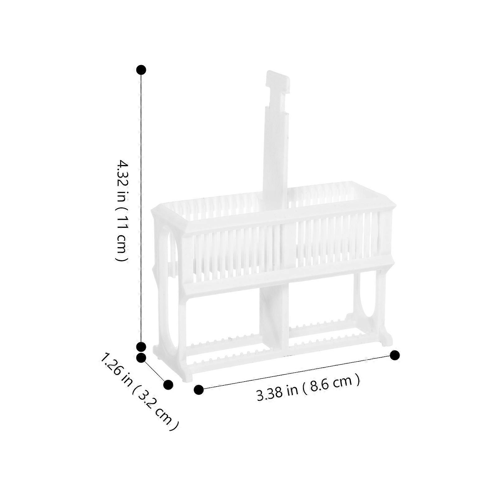Microscope Slides Staining Rack Laboratory Microscope Slides Rack Plastic Microscope Slides Rack