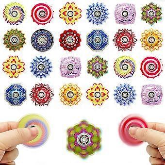 30er-Packung zufällig ausgewählte Fidget Spinner für Kinder, tragbare sensorische Fidget-Spielzeuge, ideal als Mitgebsel für Partytüten, Belohnungen im Klassenzimmer, Preise für Tombolas und als Geschenk für Kinder in den Ferien