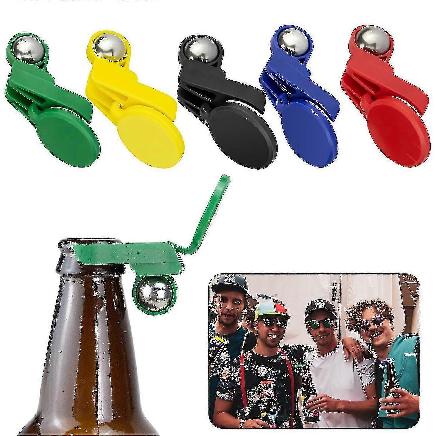 Automatic Bottle Cap - 5-10 Pcs for Soft Drink, Wine & Beer