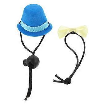 Kit mini cappellino e papillon per rettili, decorazione per animali striscianti, 1 set, colori assortiti