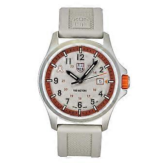 Luminox Bear Grylls Survival Land Rubber Strap Beige Dial Quartz XB.3717 100M Men's Watch