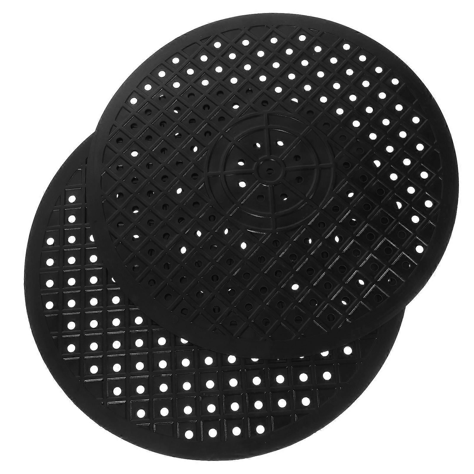 Kitchen Sink Rubber Mat for Dish Drying 2Pcs Protector Pads