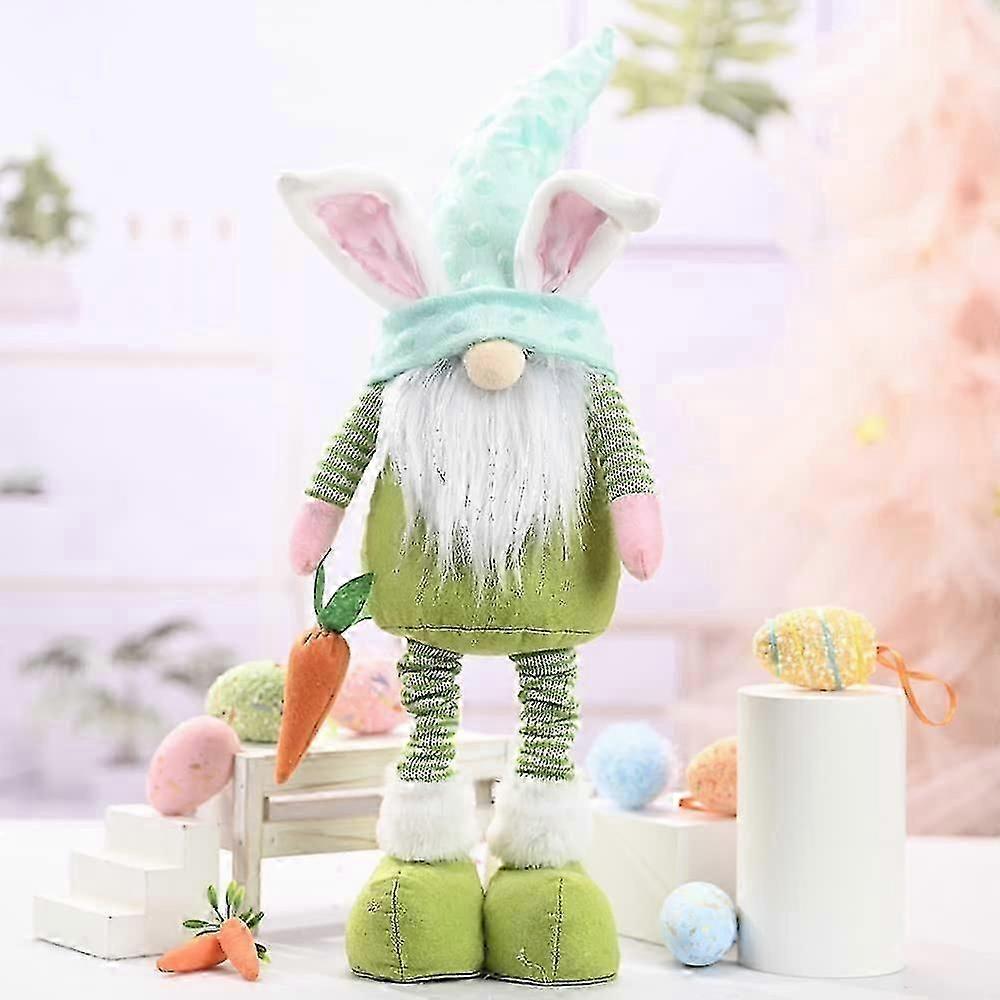 Easter Bunny Dwarf Gunk Spring giant faceless plush Handmade rabbit