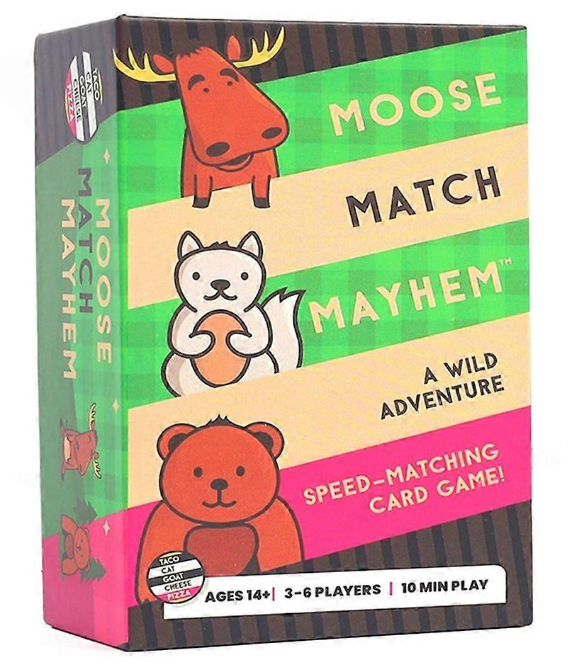 Moose Match Mayhem Card Game