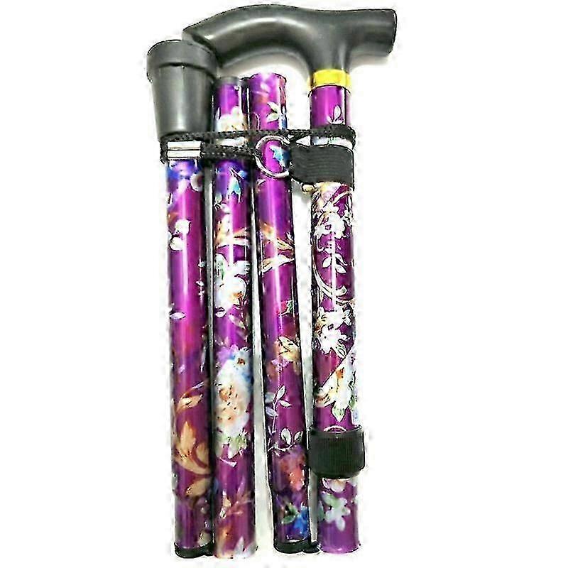 Walking Stick Easy Adjustable Height Folding Extendable Walking Cane Lightweight