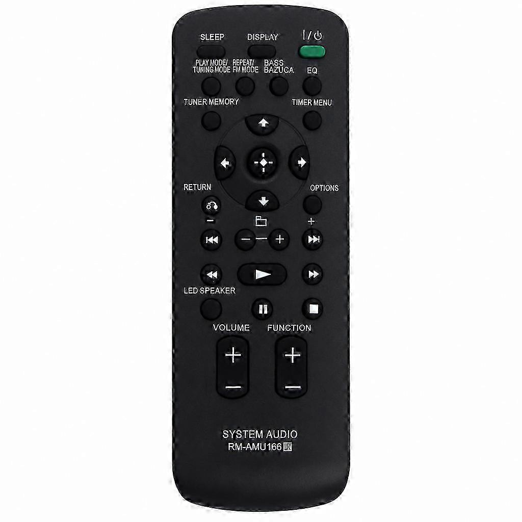 Remote Control Compatible with Sony Audio System RM-AMU166  XWD