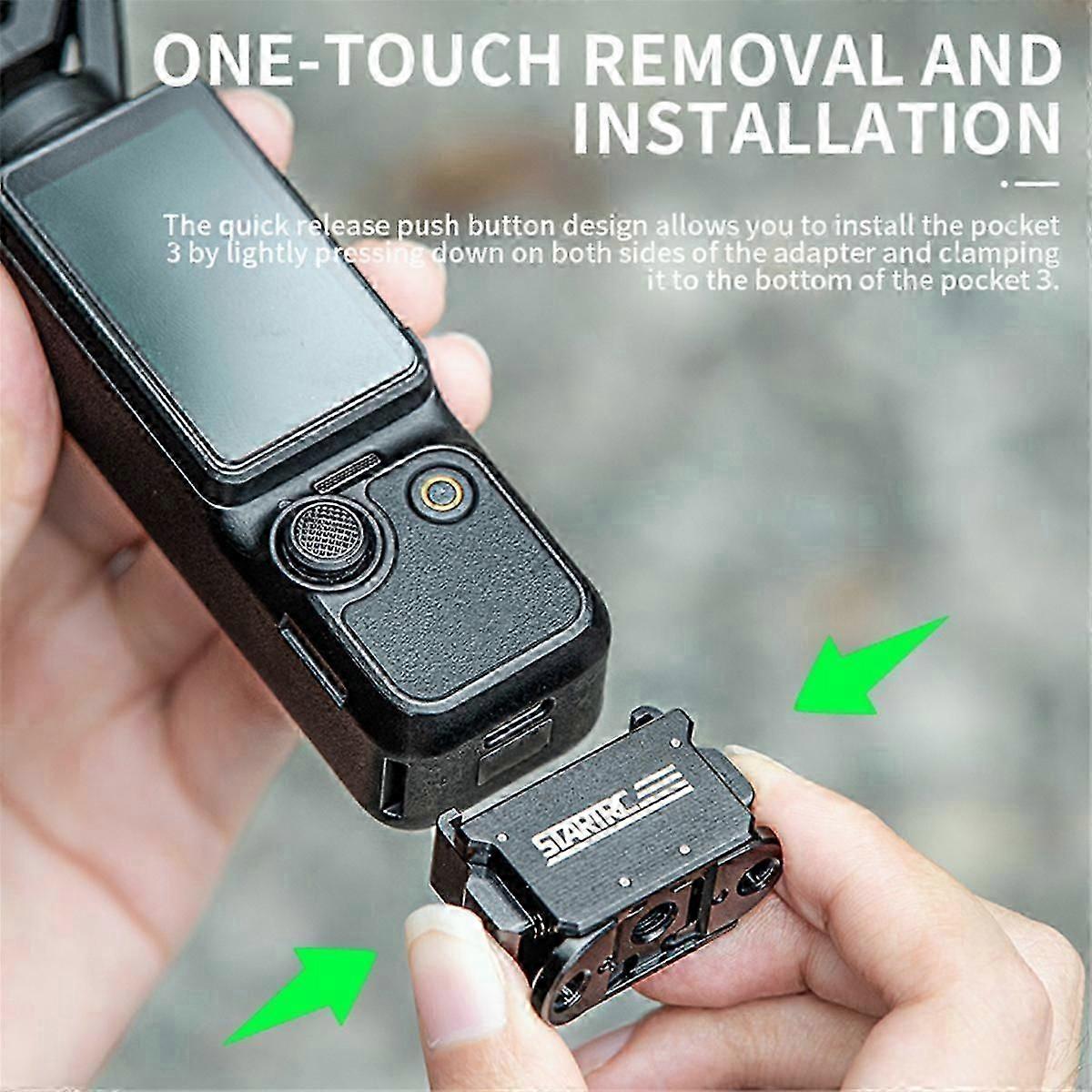 Quick Release Adapter Expansion For Pocket3 Quick Release Adapter Expansion Multi-function
