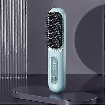 Brosse de lissage de cheveux portable, Go Brush Pro, peigne à fer plat facile à utiliser pour des résultats lisses