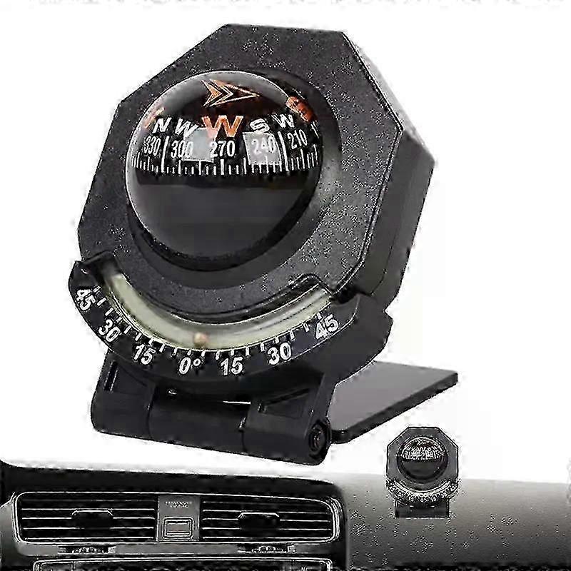 Car Mount Spherical Compass with Inclinometer