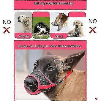 Bozal de malla ligero y ajustable para perros