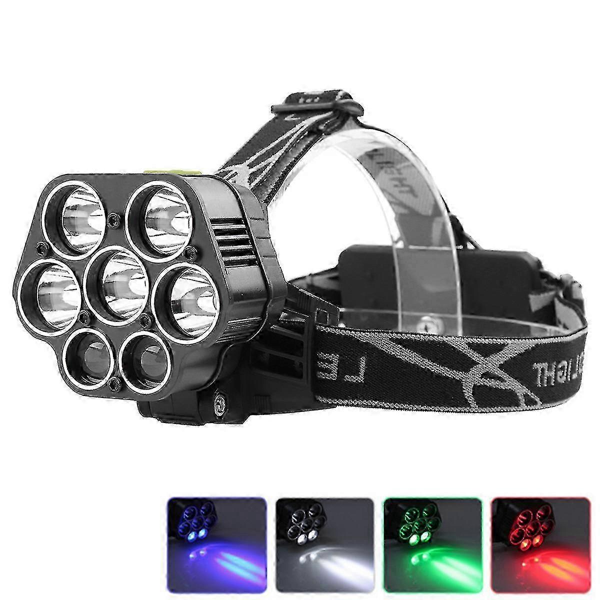 5T6+2LTS Long-Range Rechargeable Headlamp
