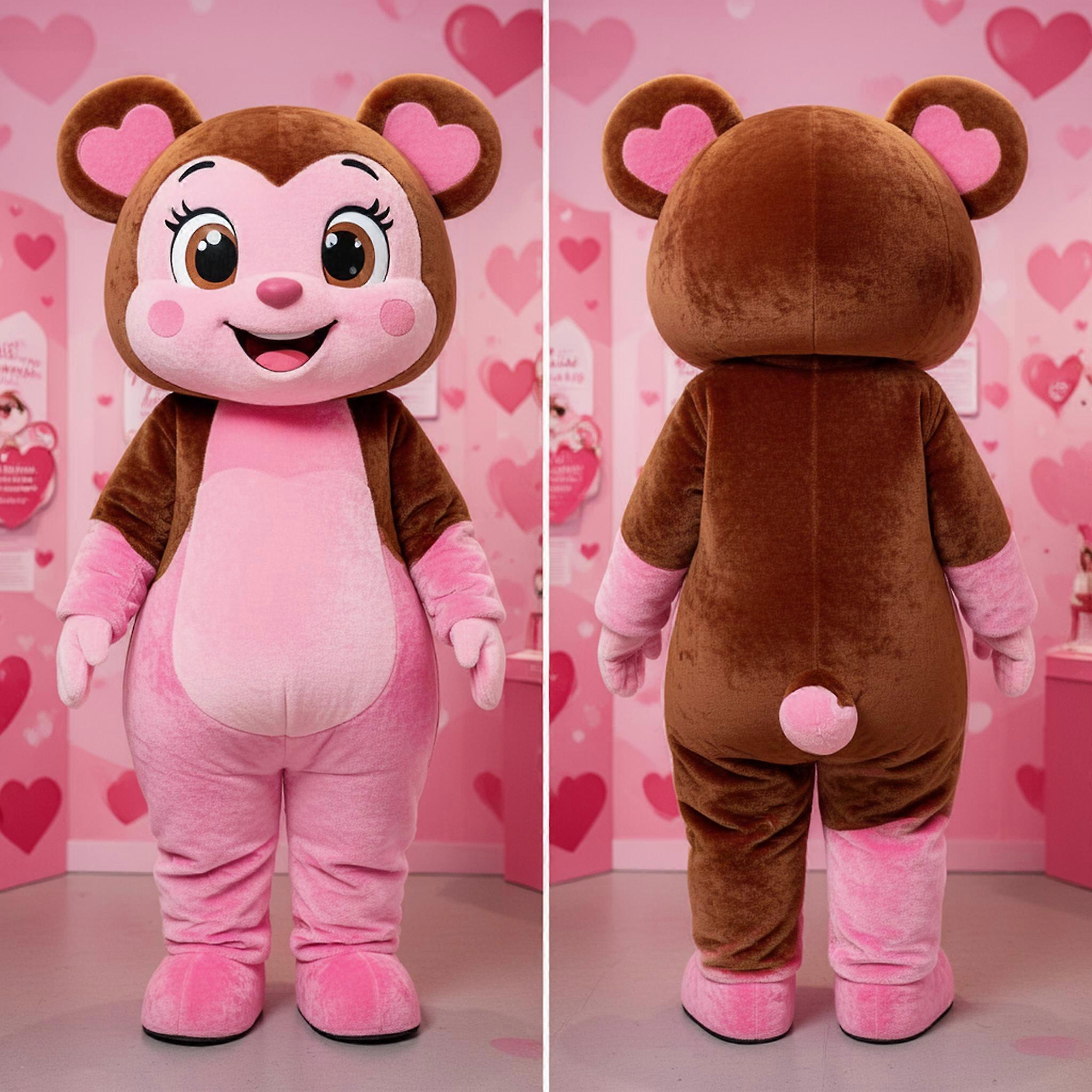 MASTICOT Blush Soft Brown Pink Mascot
