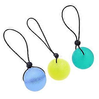 Griffkrafttrainer-Handgriffe zur Dekompression, 3-teiliges Fingerübungsball-Set