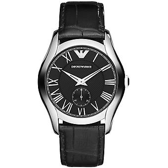 Armani Valent Quartz Analog Unisex Watch with Cowskin Bracelet AR1708