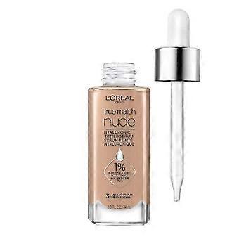 L'Oreal Paris True Match Hyaluronic Tinted Serum 3-4 Light Medium 1 oz