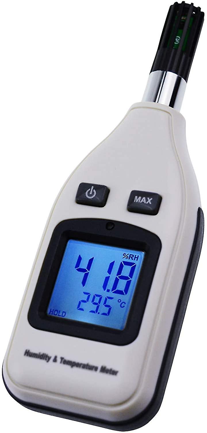 Handheld Digital Humidity & Temperature Meter 0~100% Rh/ -30~70c (-22~158f) Lcd Display Backlight
