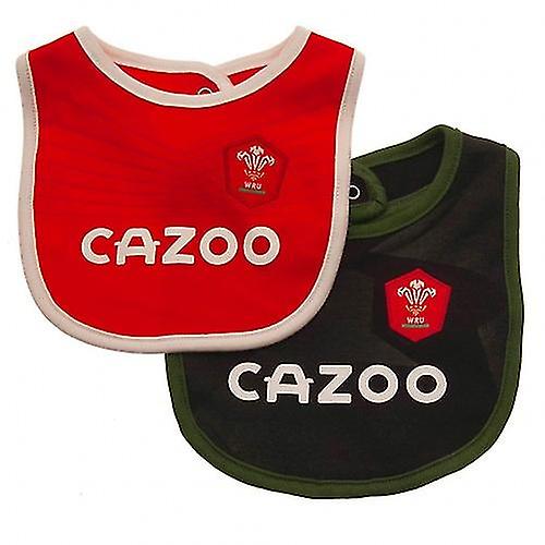 Wales RU Baby Bibs Set (Pack of 2)