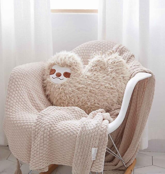 Pxcl 3d Creative Plush Sloth Pillow Cute Sloths Pillow Gift Plush Throw Pillow
