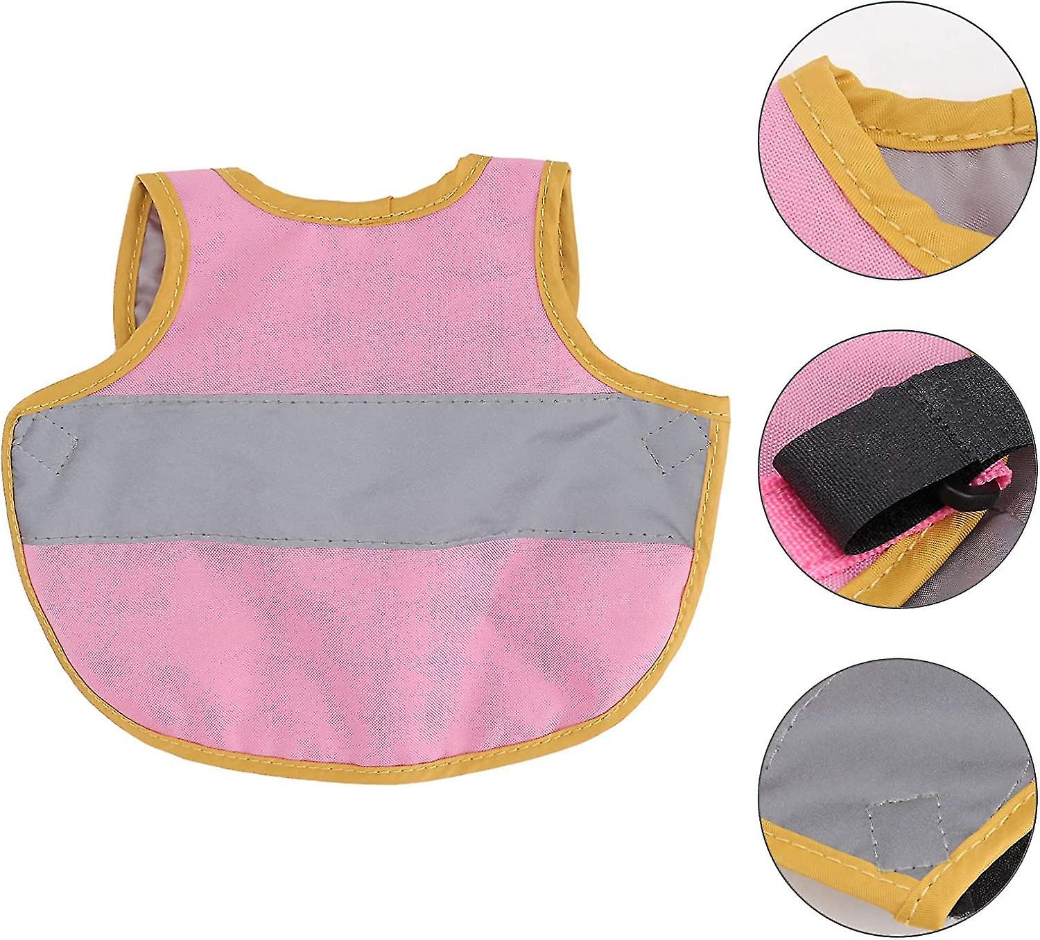 Chicken Harness,adjustable Hen Reflective Vest,chicken Saddle Aprons,feather Protection Pet Vest For Chicken Duck Geese