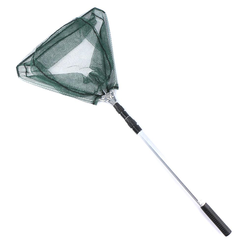 Fishing Net Aluminum Alloy Retractable Telescopic Folding Landing Net for Fly Fishing New