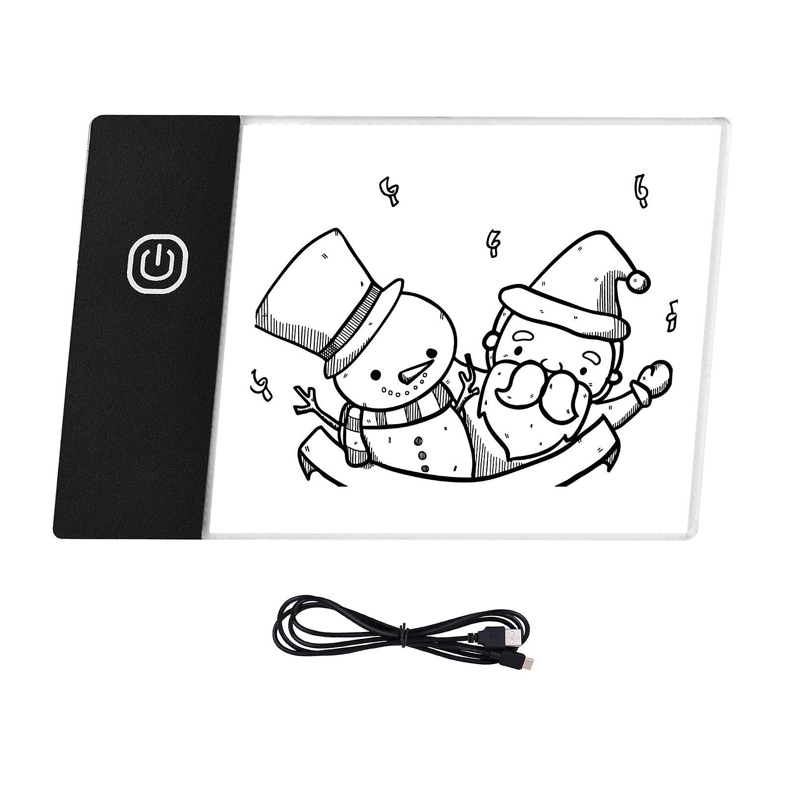 Super Mini LED Light Pad Ultrathin Light Box USB Powered Dimmable Brightness Artcraft Tracer