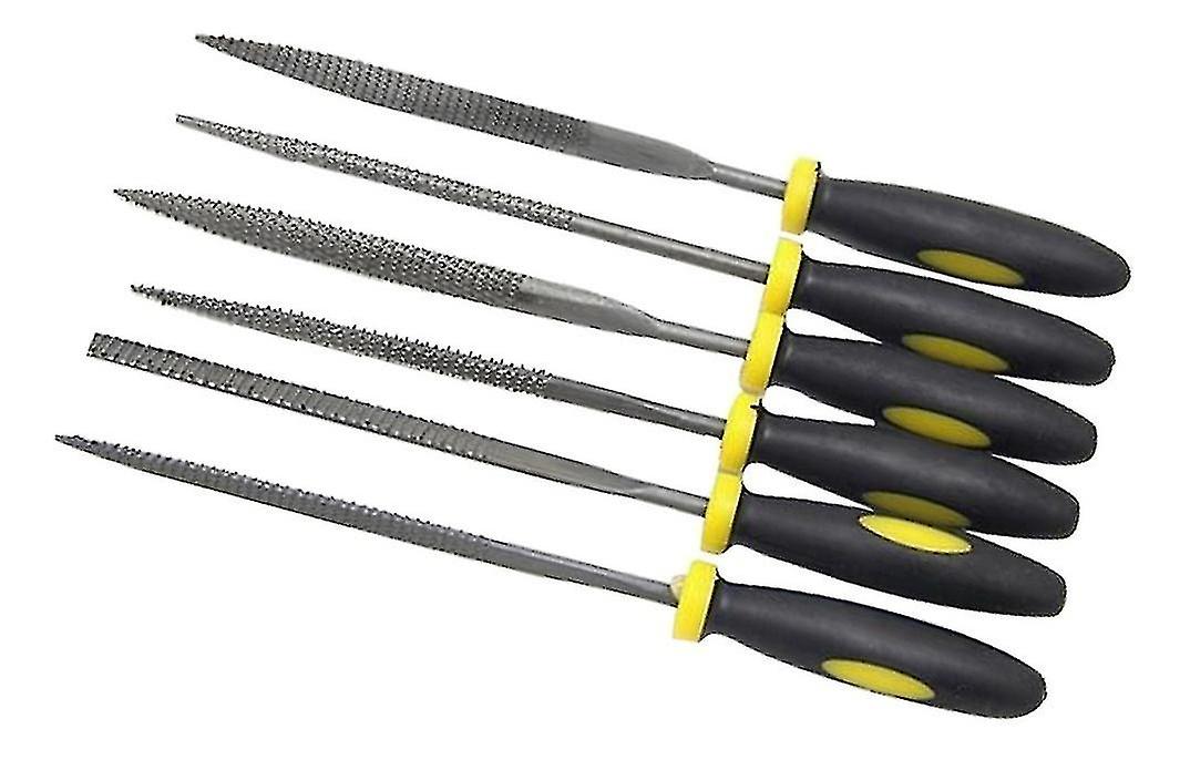 Woodworking File Wood File Linden Mahogany File Hard Wood File Small Assorted Mini File 6 Pieces Set Shaping File Wooden File File Rasp File Tools6pcs