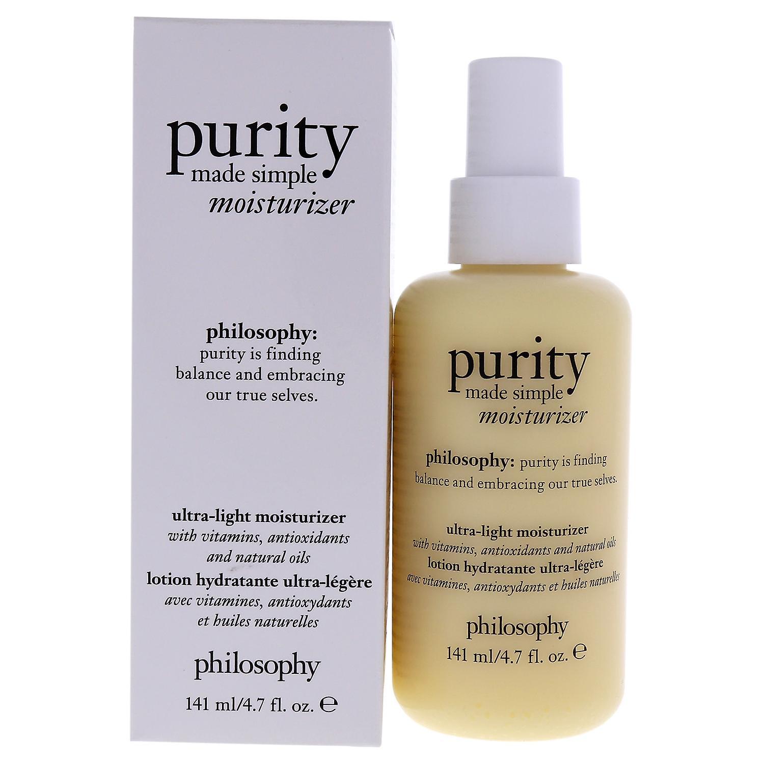 Purity Made Simple Ultra Light Moisturizer  Philosophy Moisturizer