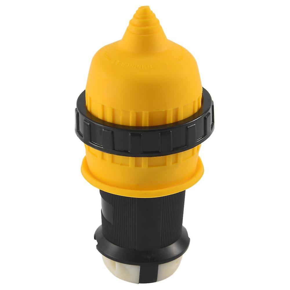3pcs 125v Rv Power Twist Lock Plug Inlet 30amp Female Locking Connector With Cover Rv Power Socket