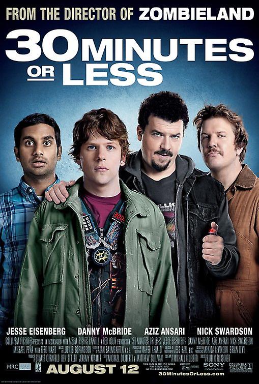 30 Minutes Or Less Poster Single Sided Regular (2011) Movie Poster