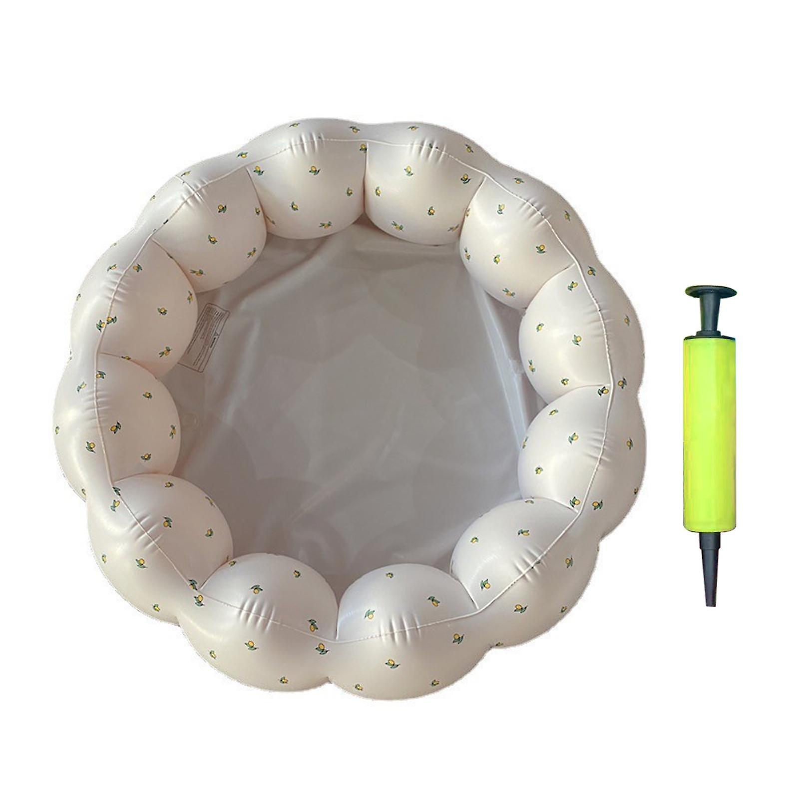 子供のためのインフレータブルプール芝生の庭の夏の楽しいオリーブパターンのためのポータブル小さな赤ちゃんのプール