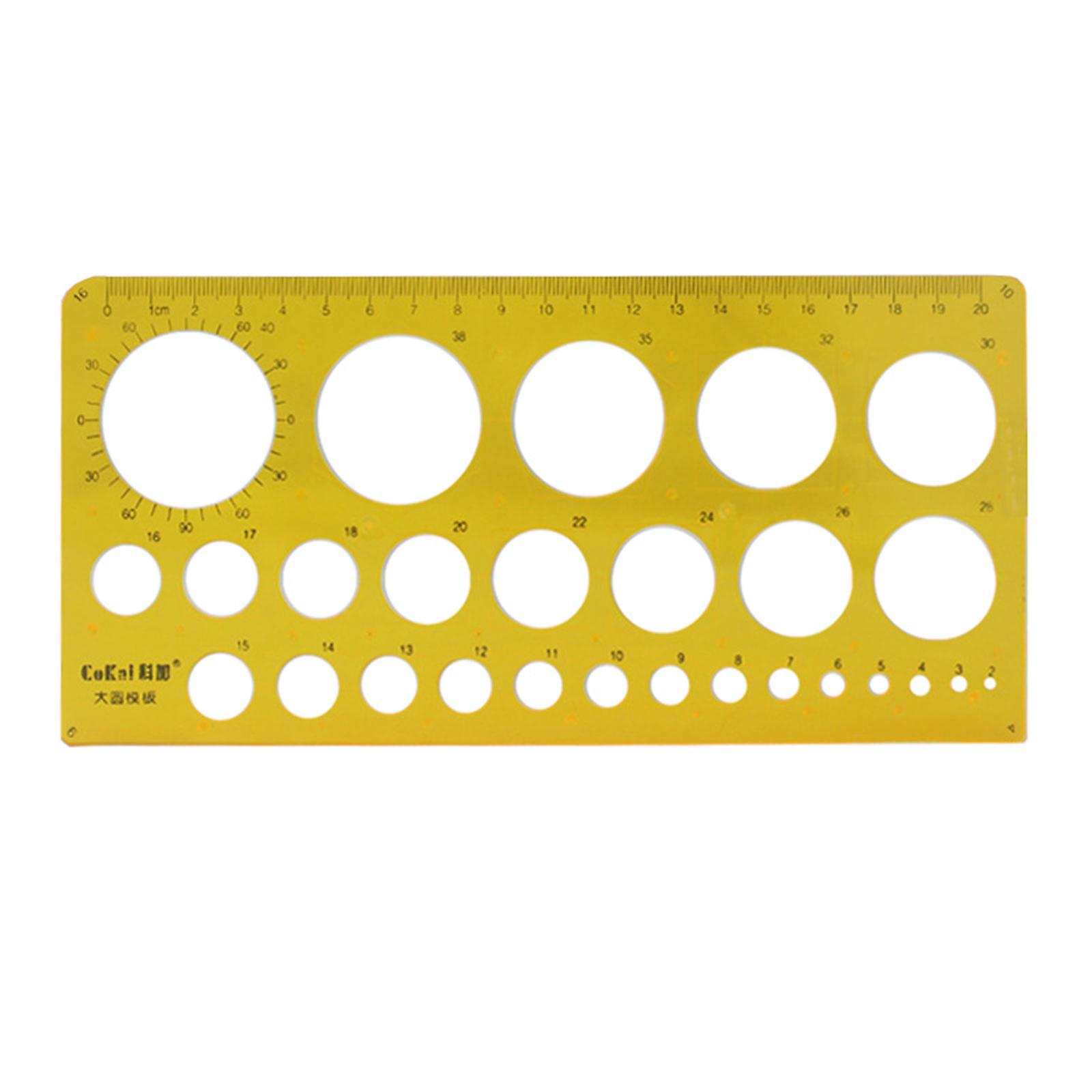 ZZALLL Modello Per Diagrammi Di Flusso - Stencil Per Simboli Organizzativi In Resina - Foto 7