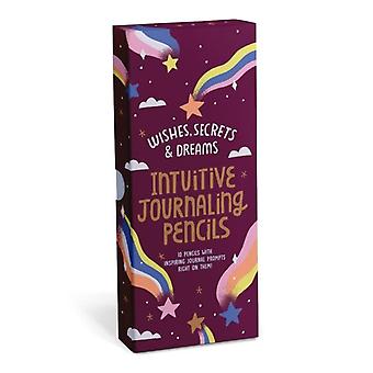 Em & Friends Wishes Secrets And Dreams 10 Pencils Set - Em & Friends