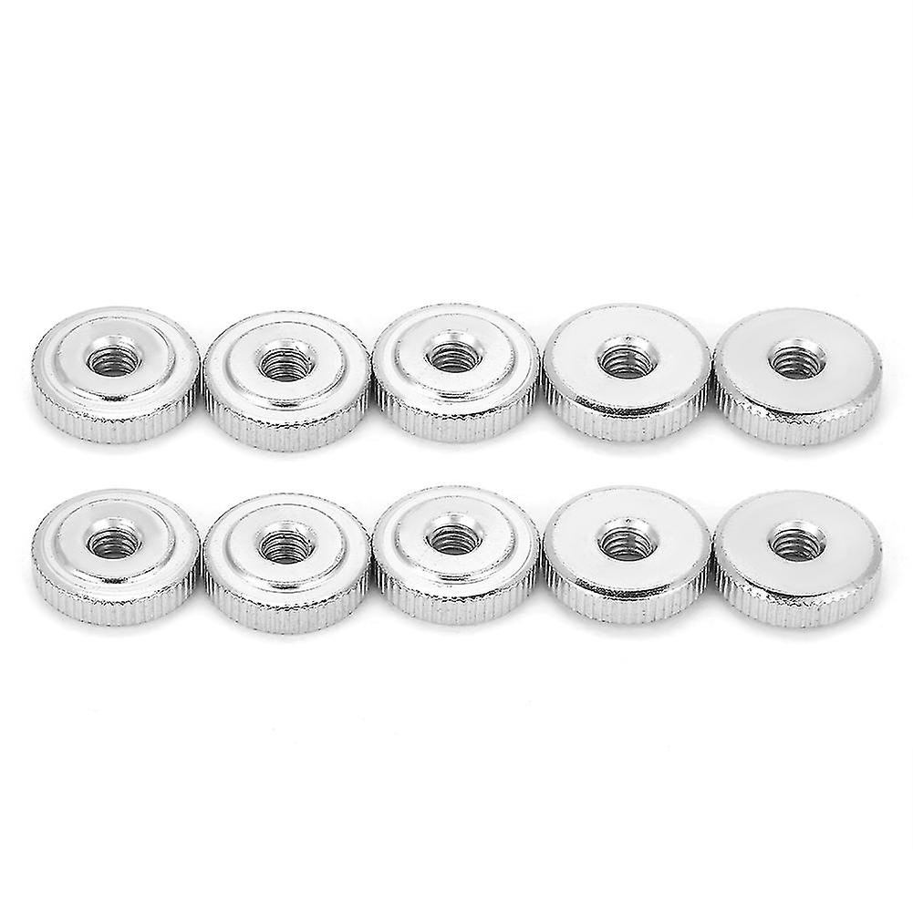 10Pcs GB807 M4 M5 M6 M8 M10 Handle Nut Knurled Thumb Nuts(M5)