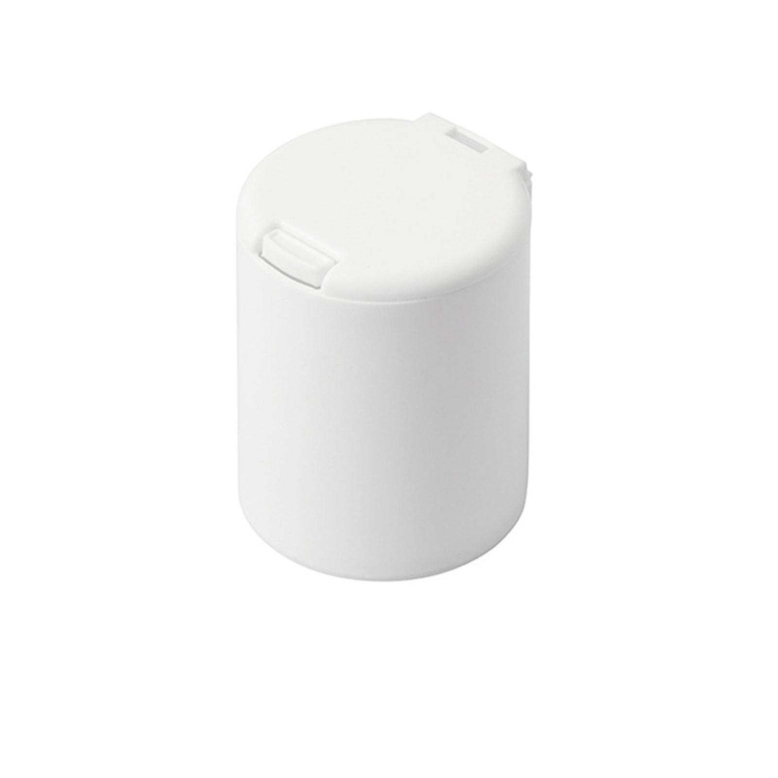 Button Pop-up Desktop Storage Bin Multi-function Dust-proof Sorting Can Art & Craft Organizer