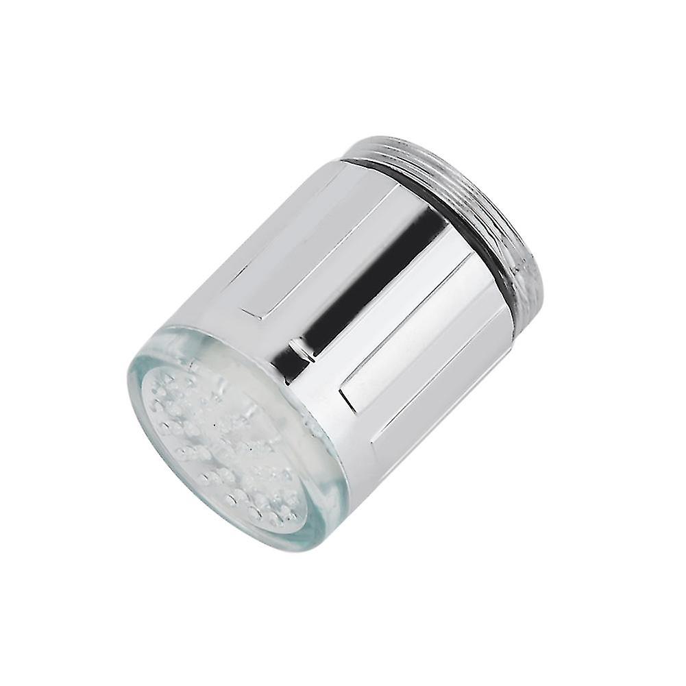 Temperature Sensor Control Faucet RGB 3 Colors Change LED Light Faucet Tap Bathroom Sink