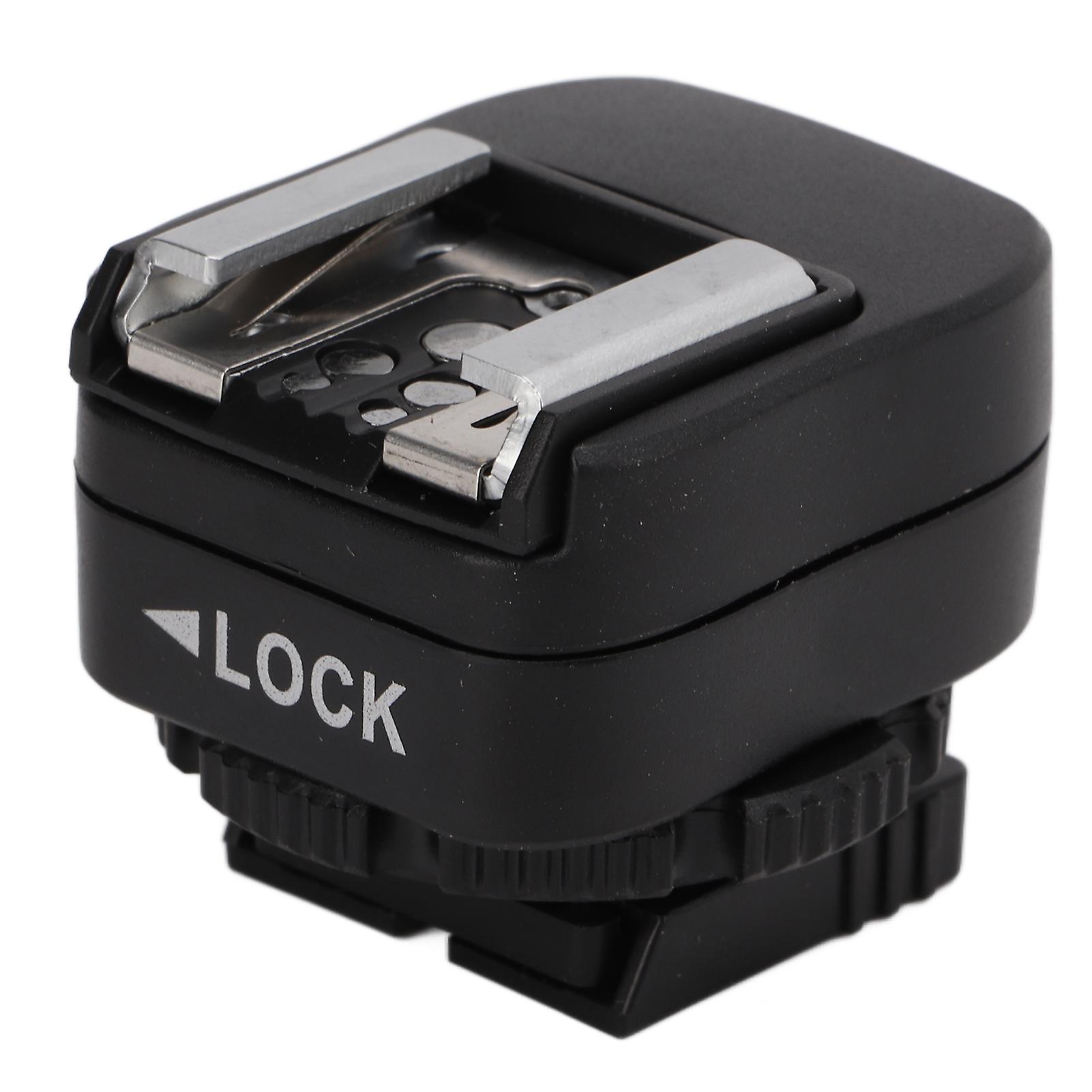 TF-334 Hot Shoe Adapter with Extra PC Sync Port for Camera Flash