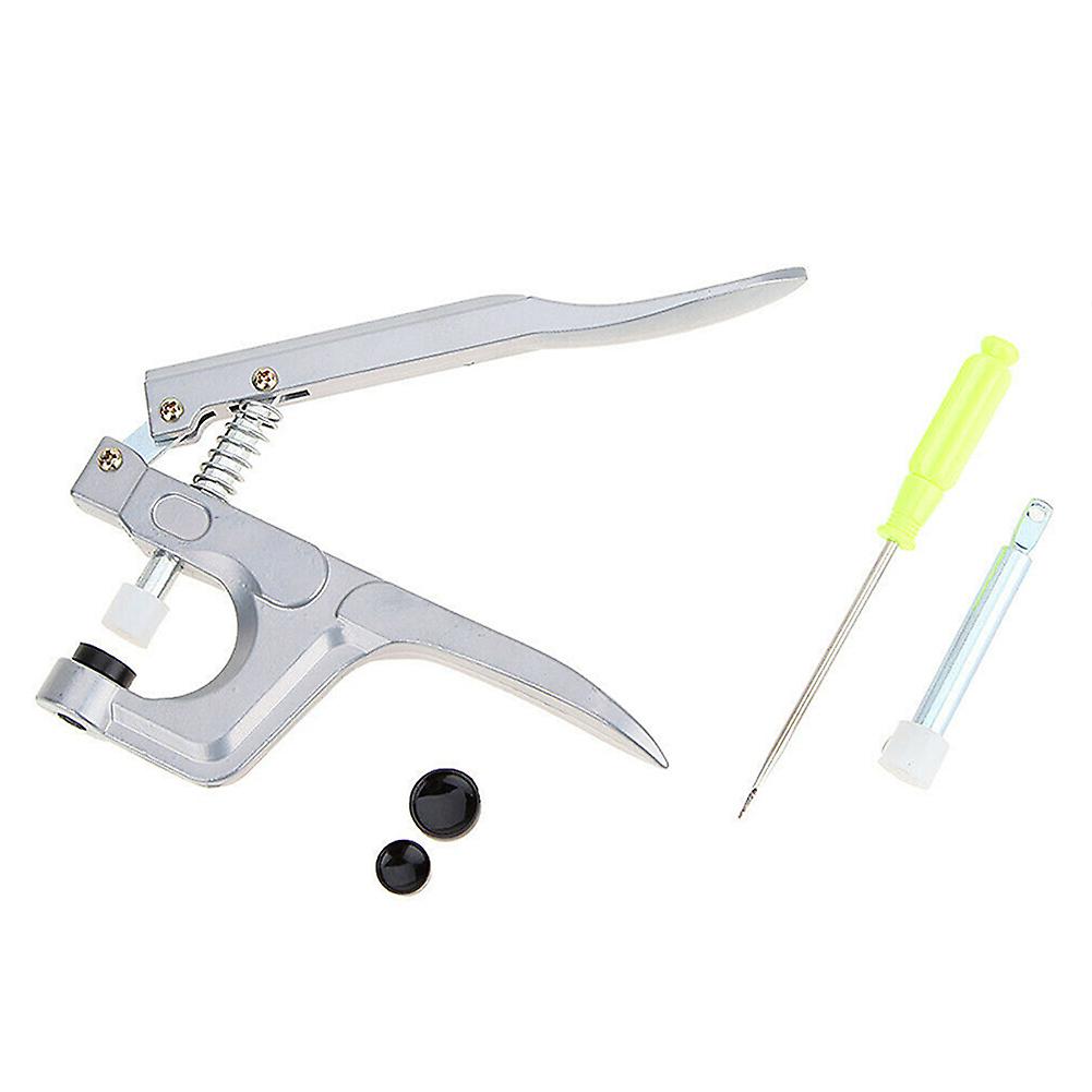 Plastic Snap Button Studs Fasteners with Press Pliers Punching Tools for DIY Making Repair Clothes New