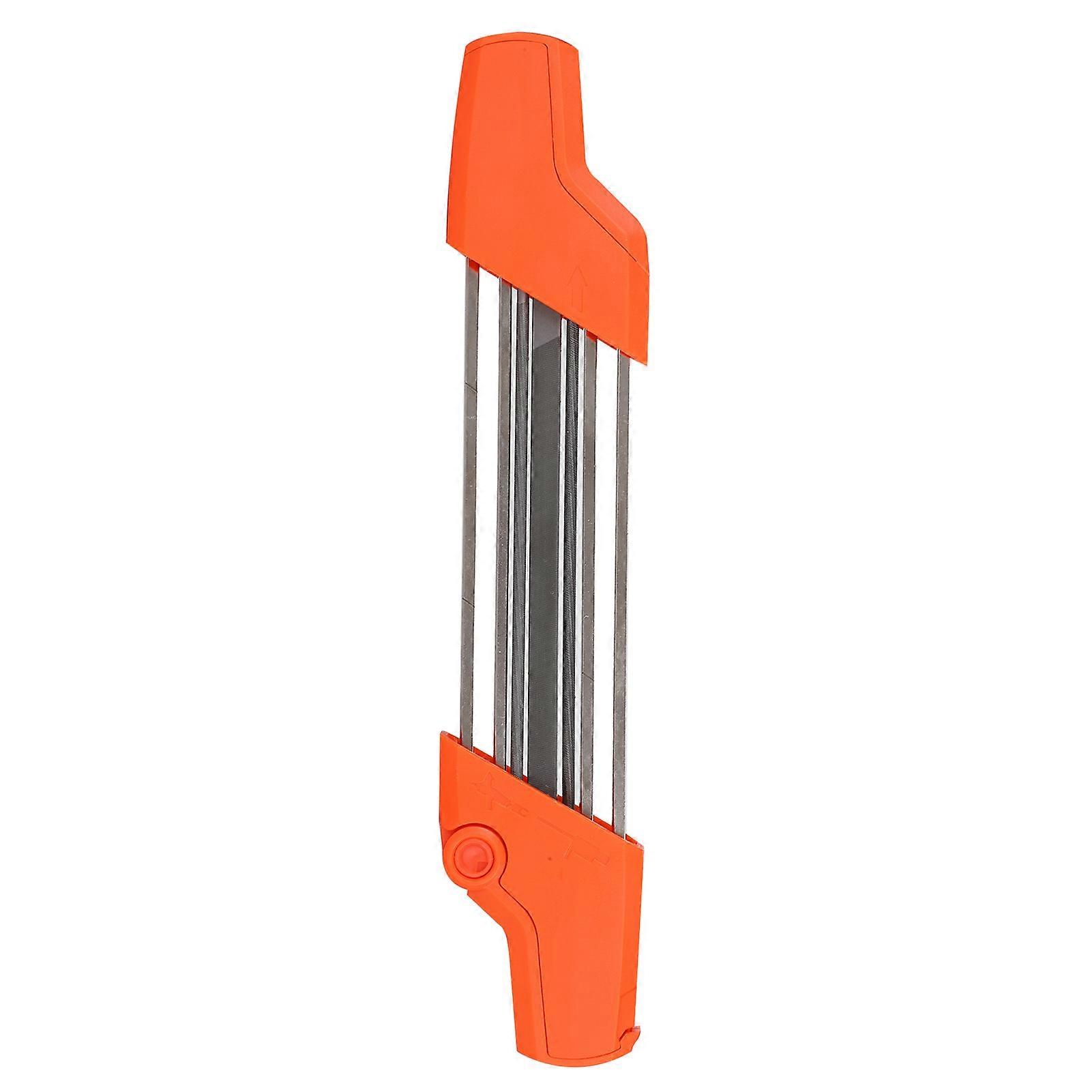 4.0mm Universal Manual Chain Sharpener Chainsaw Chain Accessory Orange