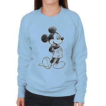 Disney Mickey Mouse Sketch Drawing Women's Sweatshirt | Fruugo US