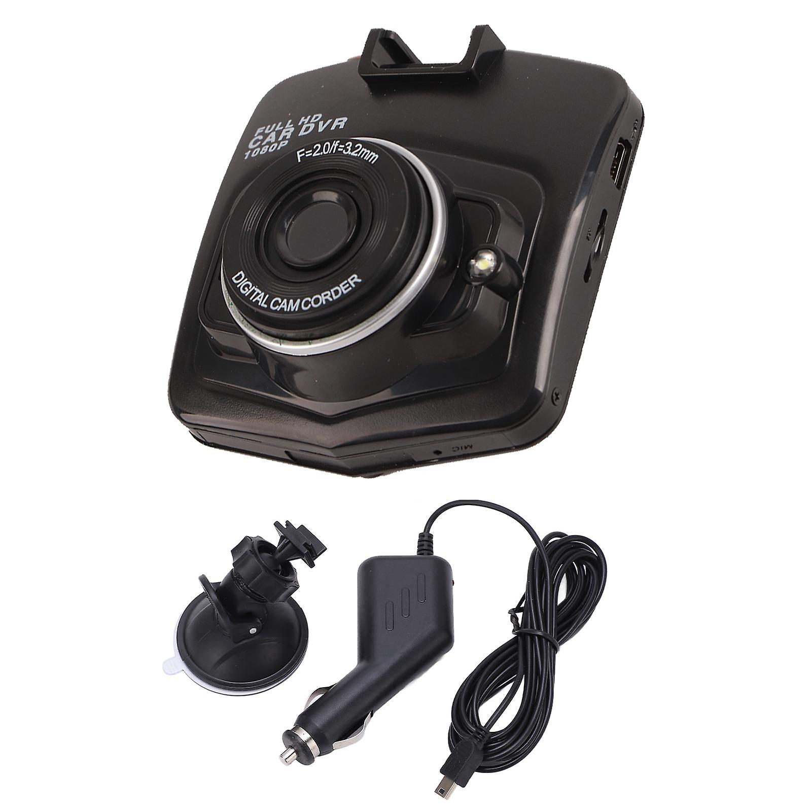 1080P Night Vision Car Dash Camera - 170° Wide Angle, 360° Rotation, Loop Recording