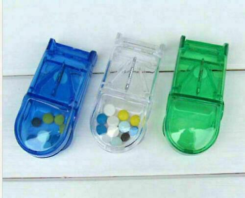 Hap Kesici Splitter Kesim Yarım Depolama Bölmesi Kutusu İlaç 1 adet M9A6