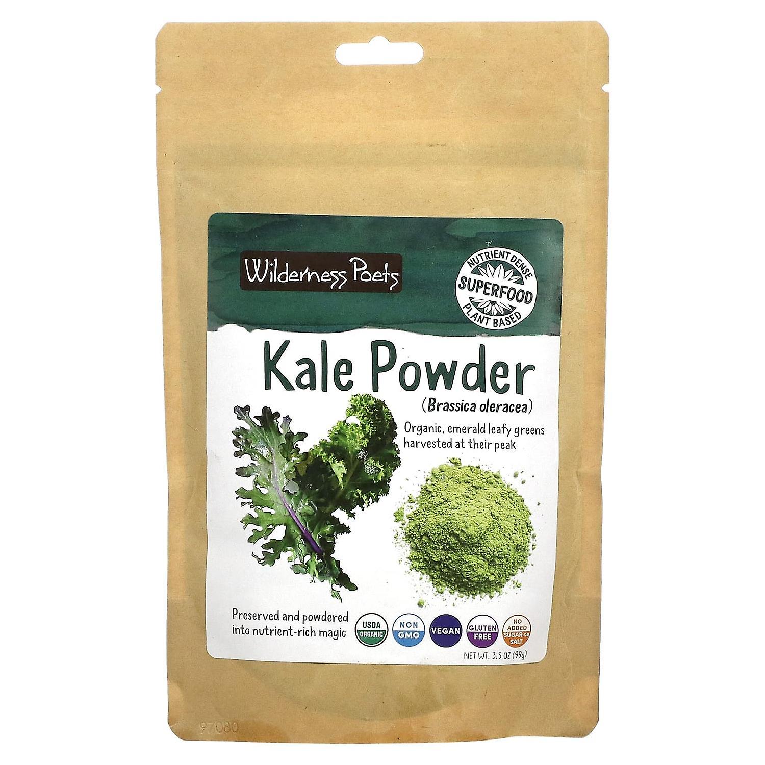 Wilderness Poets LLC, Organic Kale Powder, 3.5 oz (99 g)