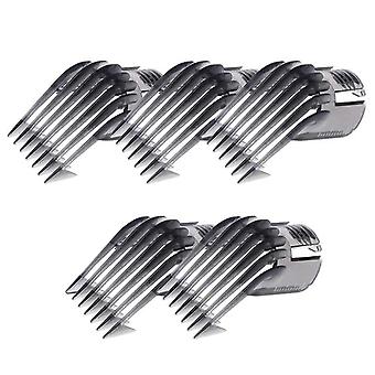 5pcs Hair Clips Comb Clipper Trimmer Razor Guide Attachment for Philips QC5130 QC5105 QC5115 QC5120 3-21mm Adjustable~28186